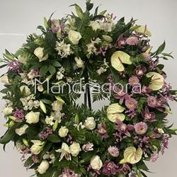 Corona de flores para Funeral - Imagen 2